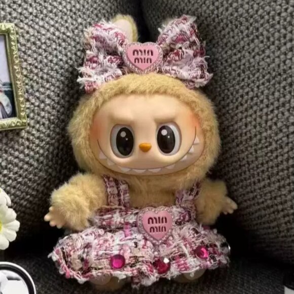 Other - Labubu Clothes Set dress with Bow #33